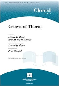 Crown of Thorns SATB choral sheet music cover Thumbnail